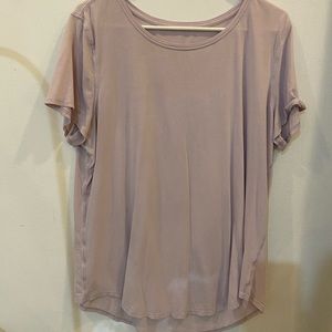 light purple lululemon shirt